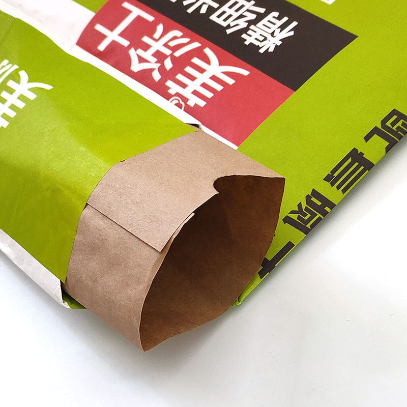 Bolsa de embalaje de papel Kraft de 15 kg para cemento
